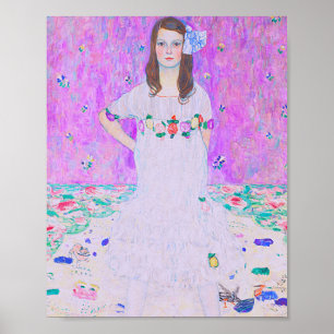 Gustav Klimts Mäda Primavesi-målning Poster