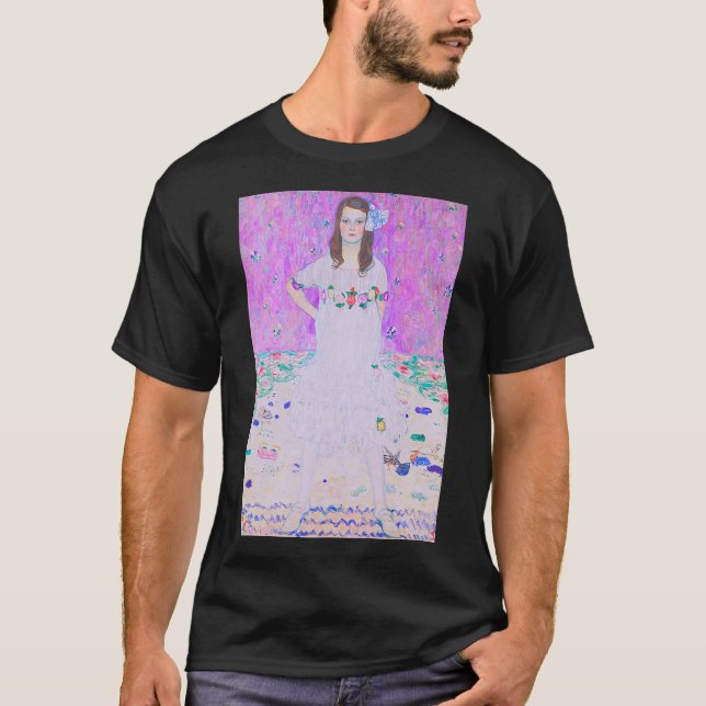 Gustav Klimts Mäda Primavesi-målning T Shirt (Framsida)