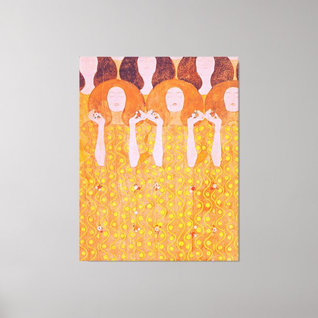Gustav Klimts målning Canvastryck (Framsida)