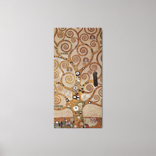Gustav Klimts målning "Livets träd" (1909) Canvastryck