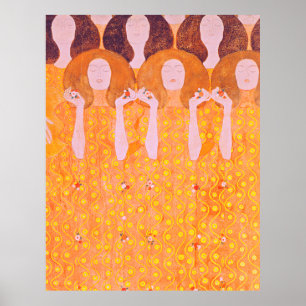 Gustav Klimt's painting Poster