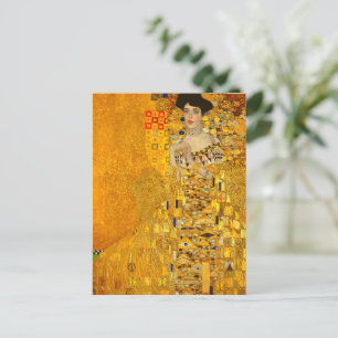 Gustav Klimts Porträtt av Adele Bloch-Bauer I Vykort