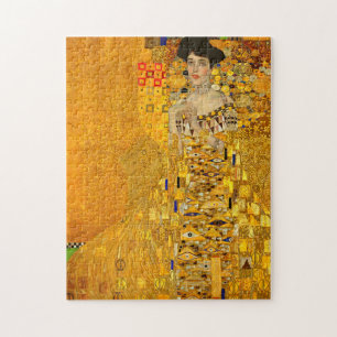 Gustav Klimts Porträtt i Adele Bloch-Bauer I Pussel