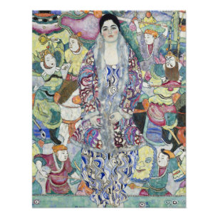 Gustav Klimts Porträtt i Friederike Maria Fototryck