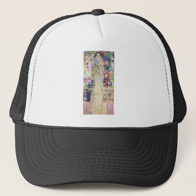Gustav Klimts Porträtt i Maria Munk-målning Keps (Framsida)