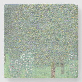 Gustav Klimt's Rosebushes Under the Trees, 1905 Stenunderlägg