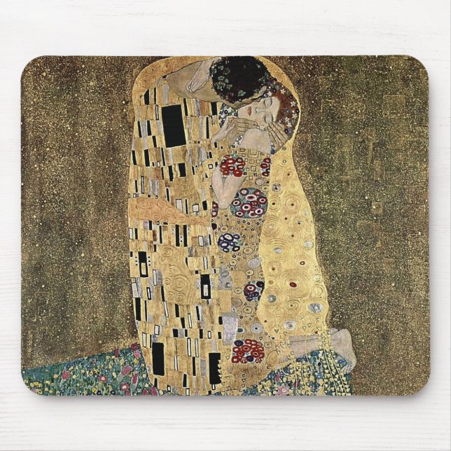 Gustav Klimt's The Kiss (circa 1908) Musmatta (Framsidan)