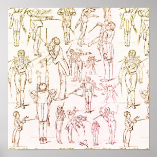 Gustav Mahler - Conducing Poster