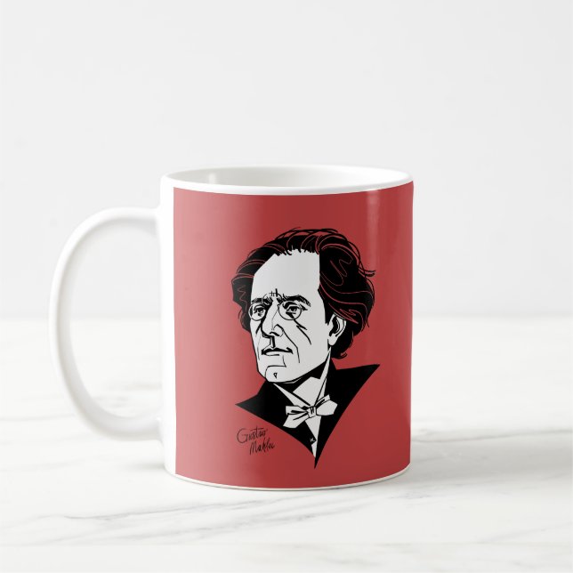 Gustav Mahler Kaffemugg (Vänster)