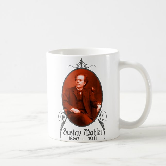 Gustav Mahler Kaffemugg (Höger)