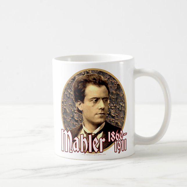 Gustav Mahler Kaffemugg (Höger)