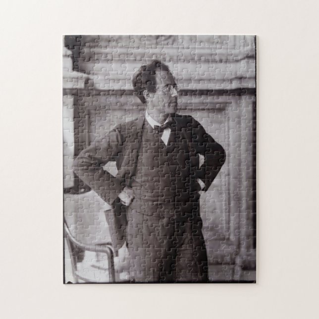Gustav Mahler porträtt Pussel (Vertikal)