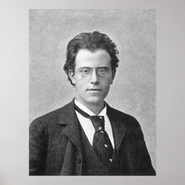 Gustav Mahler Poster (Framsidan)