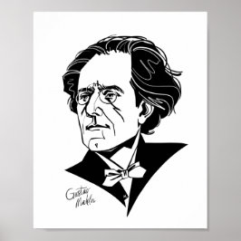 Gustav Mahler Poster