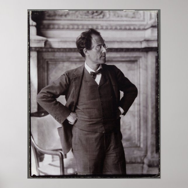 Gustav Mahler Poster (Framsidan)