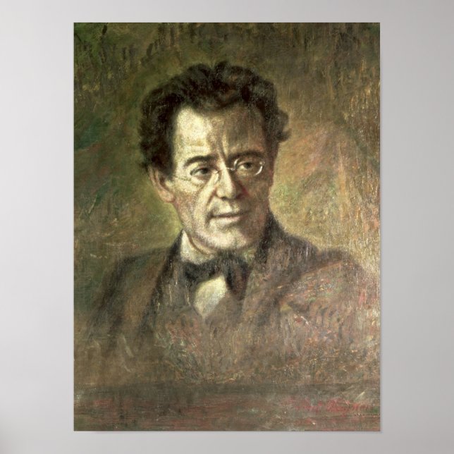 Gustav Mahler Poster (Framsidan)