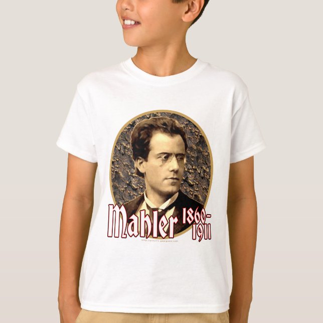 Gustav Mahler T-shirt (Framsida)