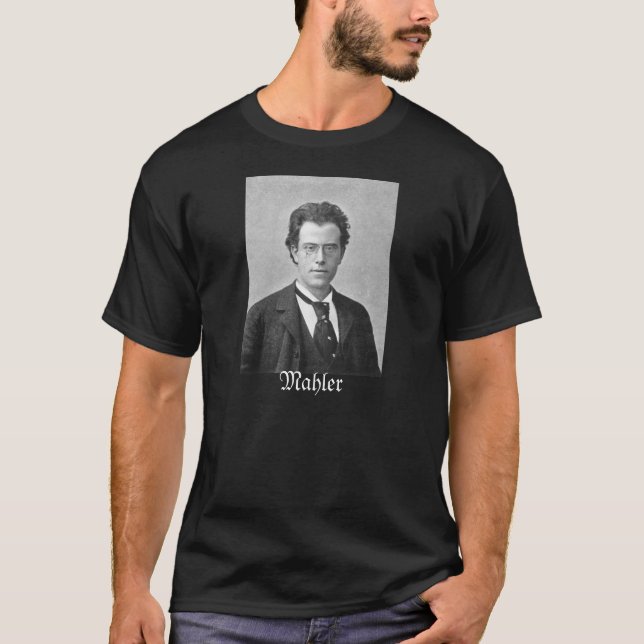 Gustav Mahler Tee Shirt (Framsida)