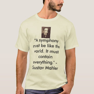 Gustav Mahler Tee Shirt