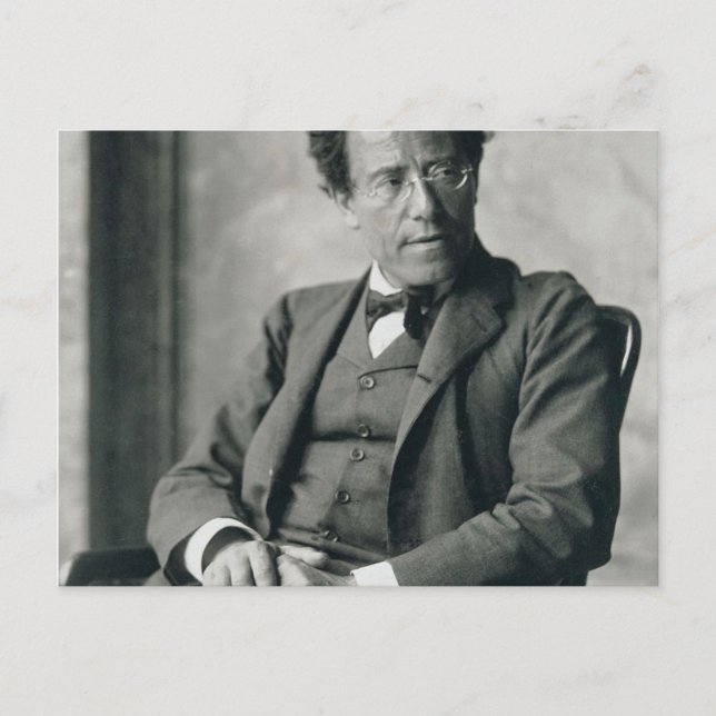 Gustav Mahler Vykort (Framsida)