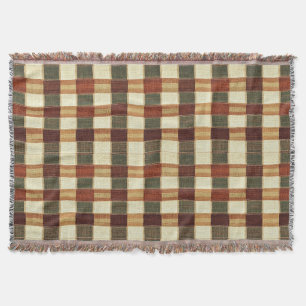 Gustav Stickley Vävd Filt