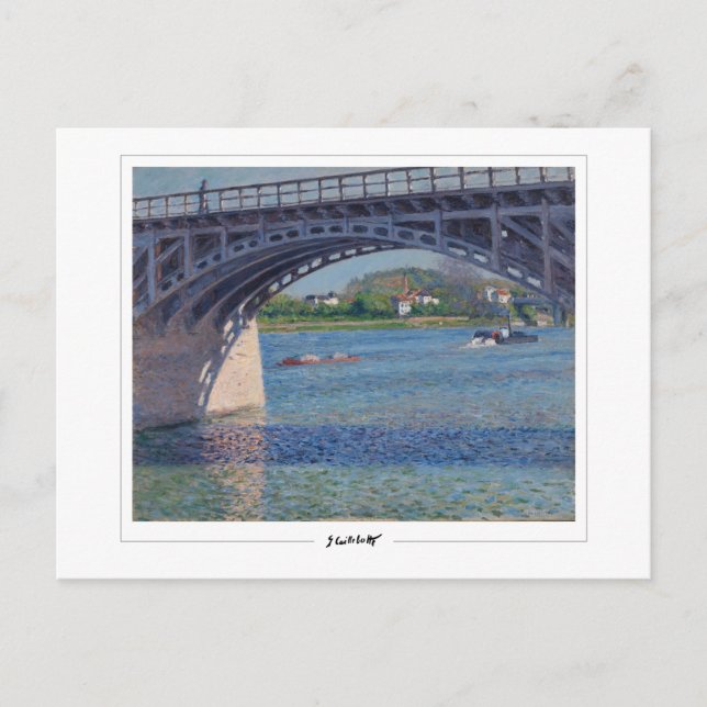 Gustave Caillebotte #10 - Konst Vykort (Framsida)