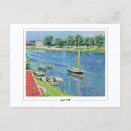 Gustave Caillebotte #113 - vykort för konst