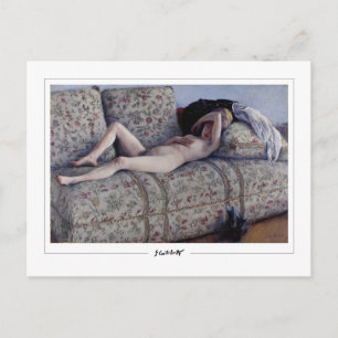 Gustave Caillebotte #12 - Fin konst Vykort