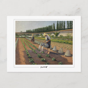 Gustave Caillebotte #137 - Fin konst Vykort