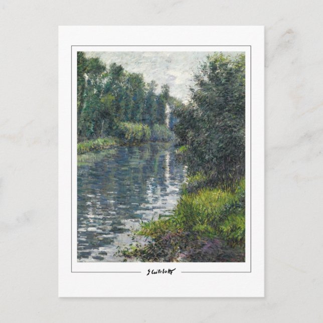Gustave Caillebotte #138 - Finkonst Postkort Vykort (Framsida)