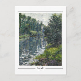 Gustave Caillebotte #138 - vykort för konst