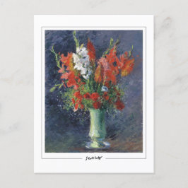 Gustave Caillebotte #154 - vykort för konst