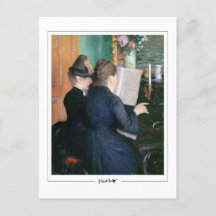 Gustave Caillebotte #207 - vykort för konst