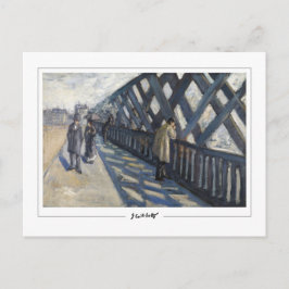 Gustave Caillebotte #298 - Finkonst Postkort Vykort