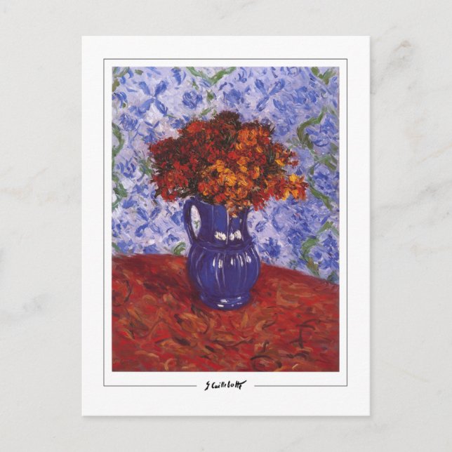 Gustave Caillebotte #29 - vykort för konst (Framsida)