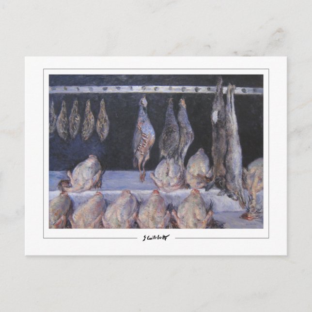 Gustave Caillebotte #348 - Konst Vykort (Framsida)