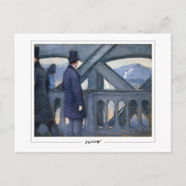 Gustave Caillebotte #381 - Finkonst Postkort Vykort