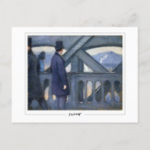 Gustave Caillebotte #381 - vykort för konst