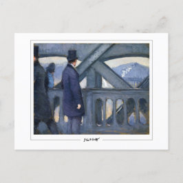 Gustave Caillebotte #381 - vykort för konst