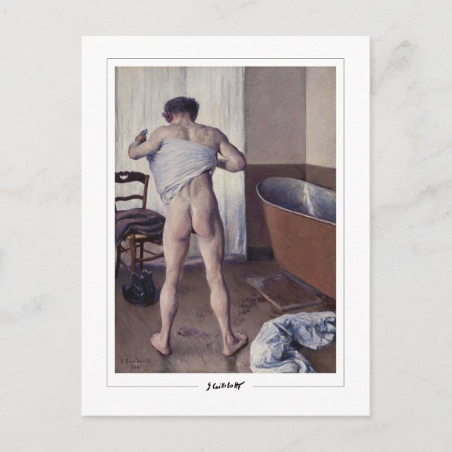 Gustave Caillebotte #65 - Fin konst Vykort (Framsida)