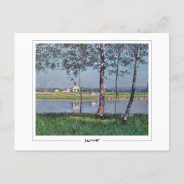 Gustave Caillebotte #67 - vykort för konst