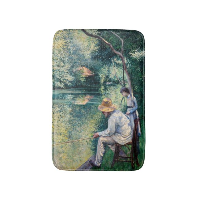 Gustave Caillebotte - Angling Badrumsmatta (Framsidan (Vertikal))