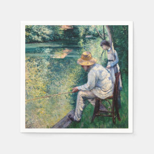 Gustave Caillebotte - Angling Pappersservett