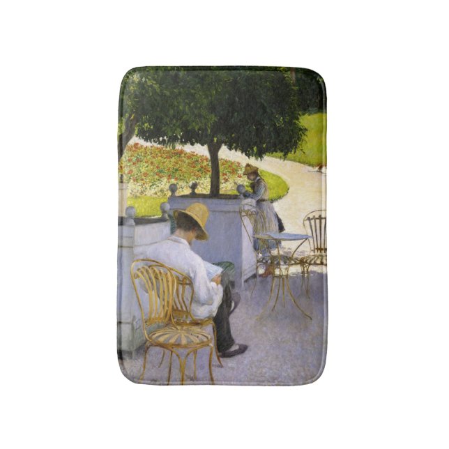 Gustave Caillebotte - Apelsinträden Badrumsmatta (Framsidan (Vertikal))