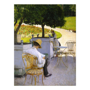 Gustave Caillebotte - Apelsinträden Fototryck