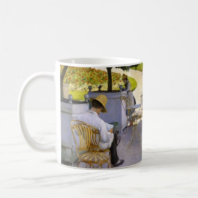 Gustave Caillebotte - Apelsinträden Kaffemugg (Vänster)