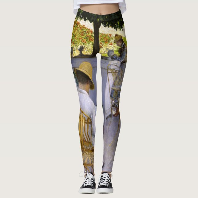 Gustave Caillebotte - Apelsinträden Leggings (Framsida)