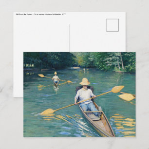 Gustave Caillebotte - Båtar på Yerres Vykort