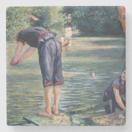 Gustave Caillebotte - Bathers, Yerres Bank Stenunderlägg