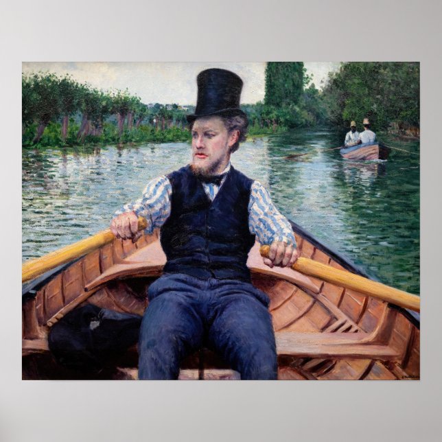 Gustave Caillebotte - Båtutflykt Poster (Framsidan)